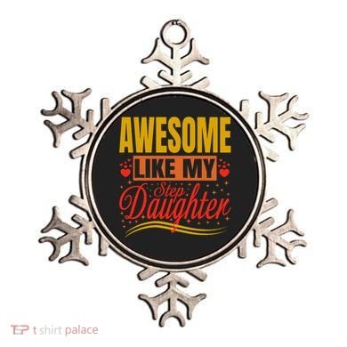 Awesome Like My Step Daughter Stepdad & Stepmom FatherS Day Ornament