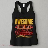 Awesome Like My Step Daughter Stepdad & Stepmom FatherS Day Women's Tank Top thumb 3