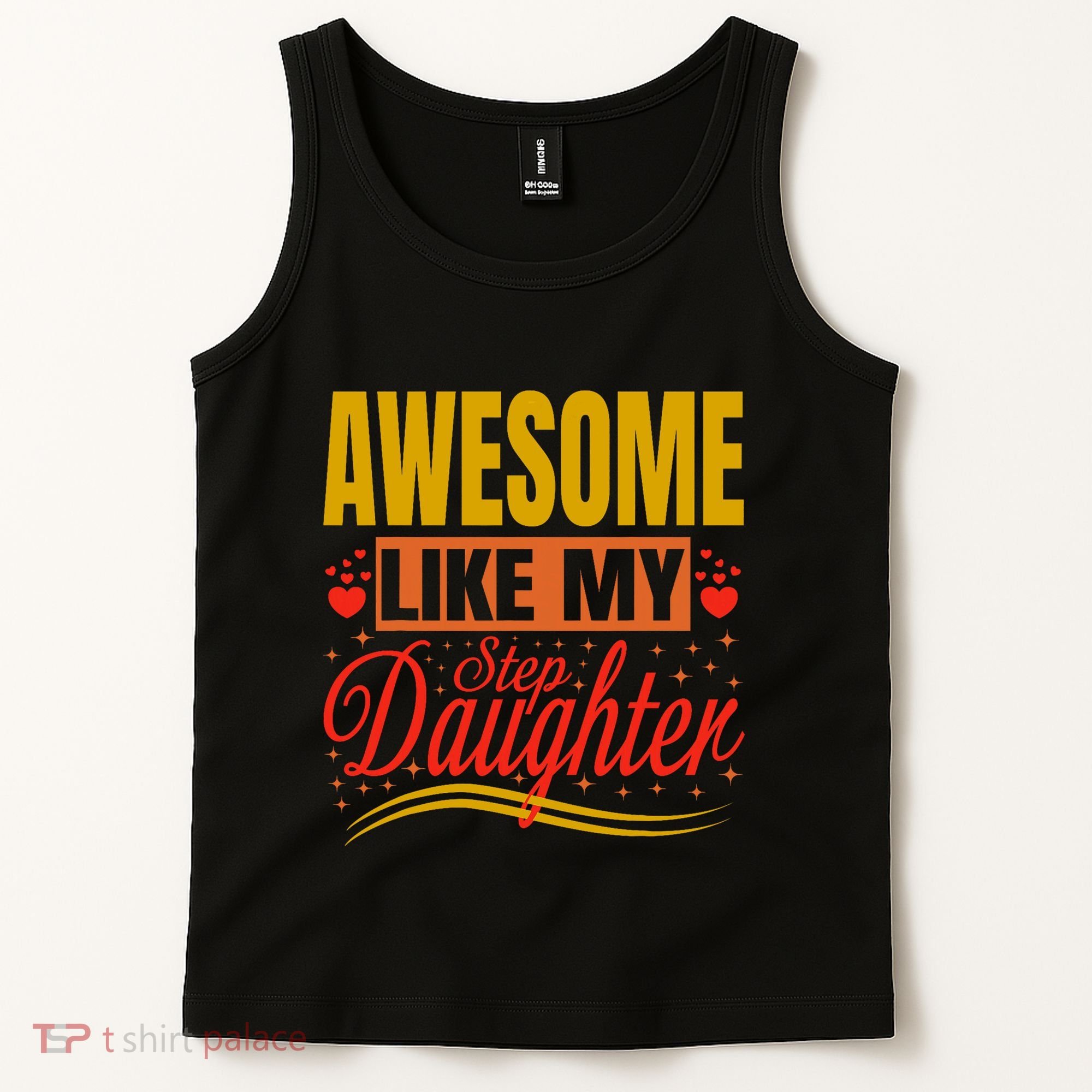 Awesome Like My Step Daughter Stepdad & Stepmom FatherS Day Tank Top