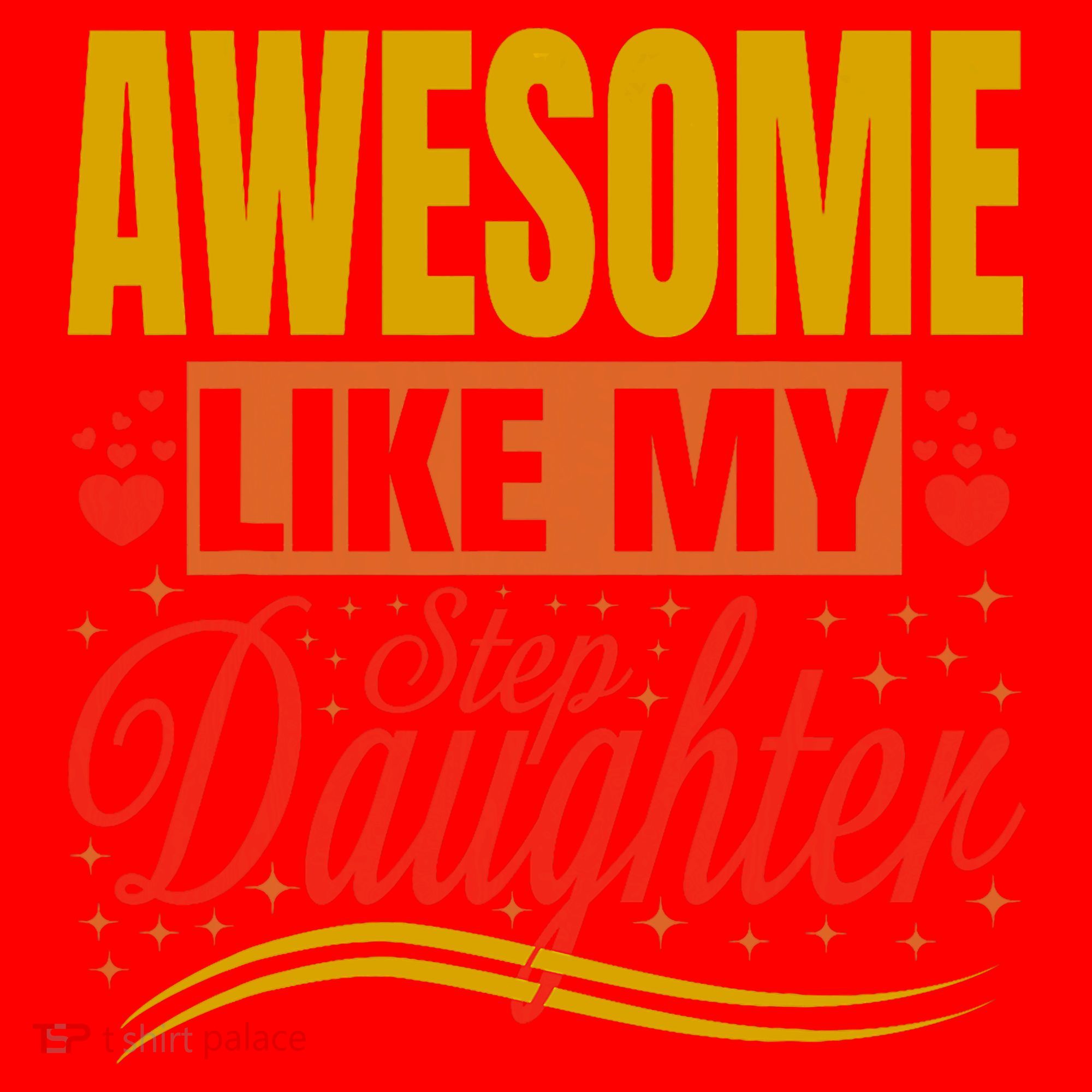 Awesome Like My Step Daughter Stepdad & Stepmom FatherS Day Santa Hat