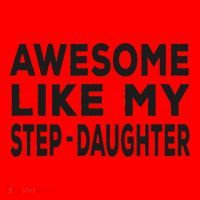 Awesome Like My Stepdaughter Funny Fathers Day Santa Hat thumb 1