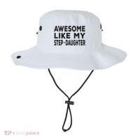 Awesome Like My Stepdaughter Funny Fathers Day Bucket Hat thumb 0