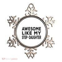 Awesome Like My Stepdaughter Funny Fathers Day Ornament thumb 0