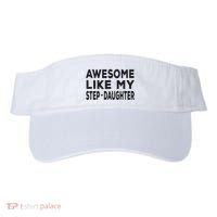 Awesome Like My Stepdaughter Funny Fathers Day Visor thumb 0