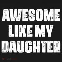 Awesome Like My Daughter Mother's Day Father's Day Mom Dad Women's Hoodie thumb 2