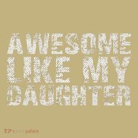 Awesome Like My Daughter Girl Dad Gift Papa Father Day Polo thumb 2