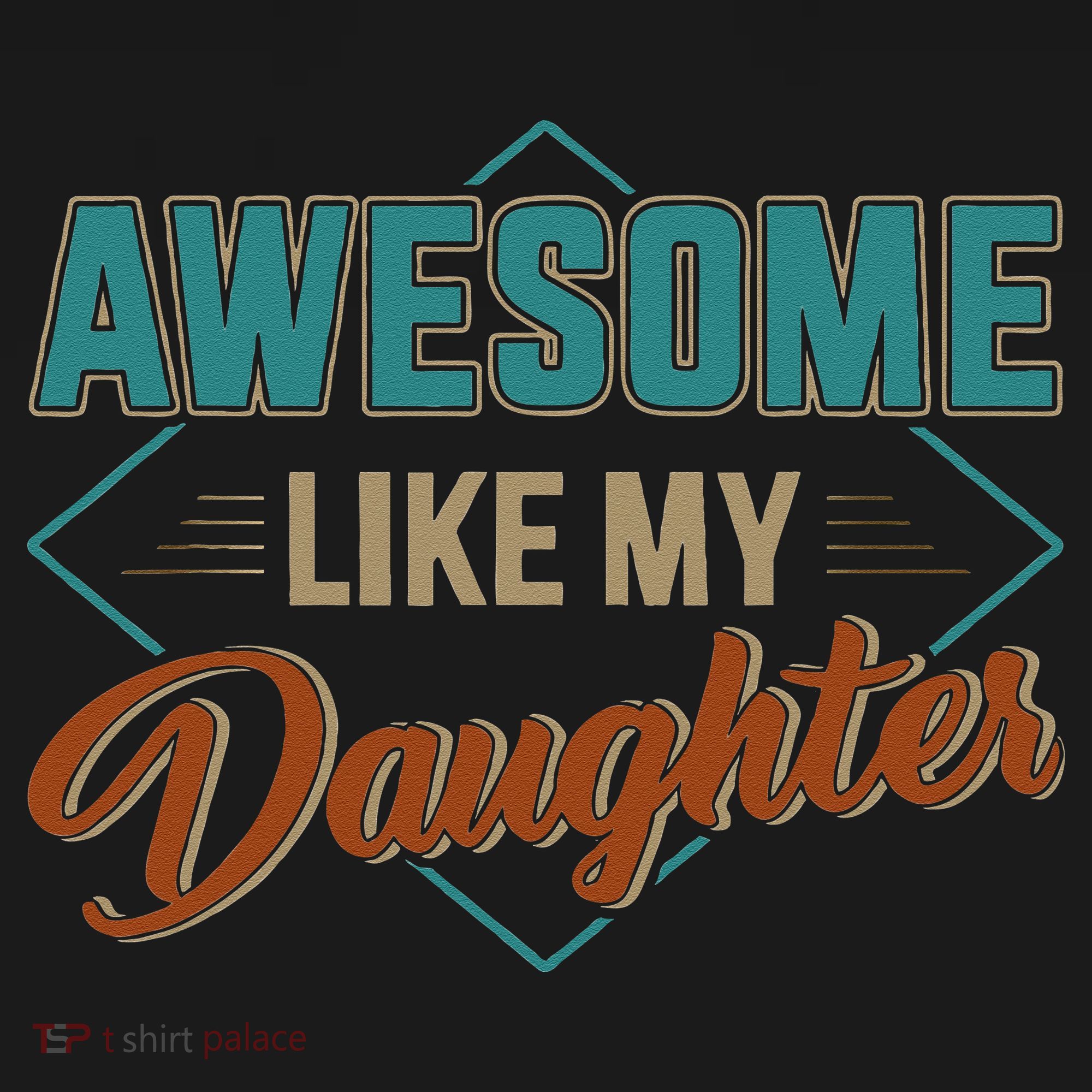 Awesome Like My Daughter For Dad On Fathers Day Backpack