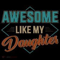 Awesome Like My Daughter For Dad On Fathers Day Coffee Mug thumb 5