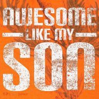 Awesome Like My Son Happy Fathers Day Funny Dad Kati Licensed 12" Camo Cuffed Beanie thumb 2