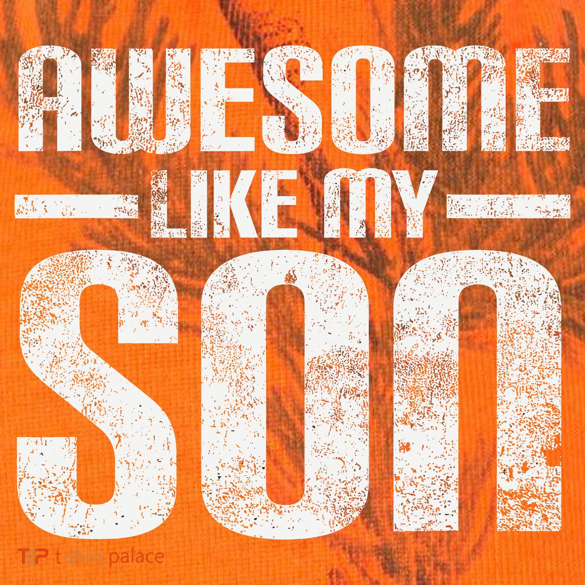 Awesome Like My Son Happy Fathers Day Funny Dad Kati Licensed 12" Camo Cuffed Beanie