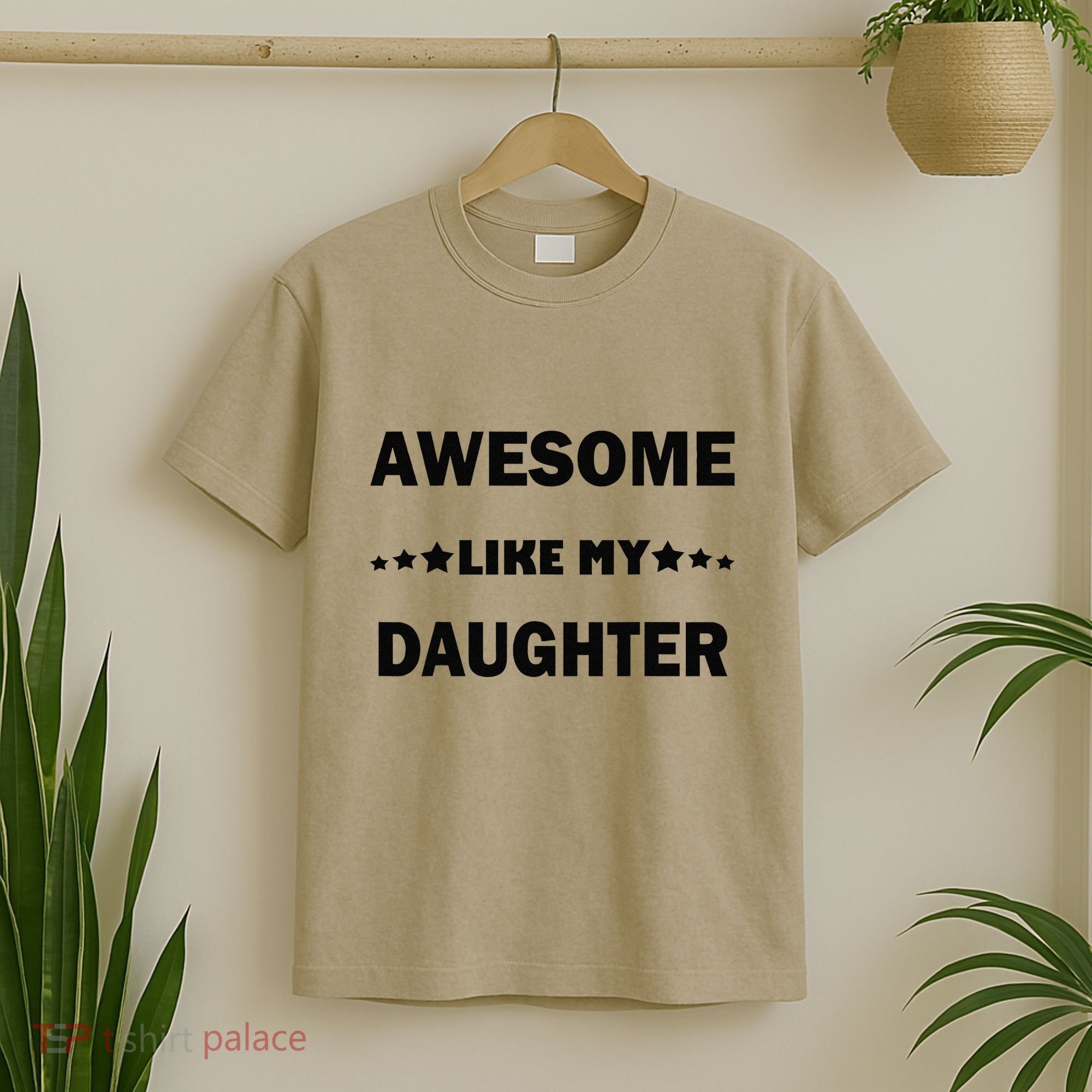 Awesome Like My Daughter Funny FatherS Day Dad T-Shirt