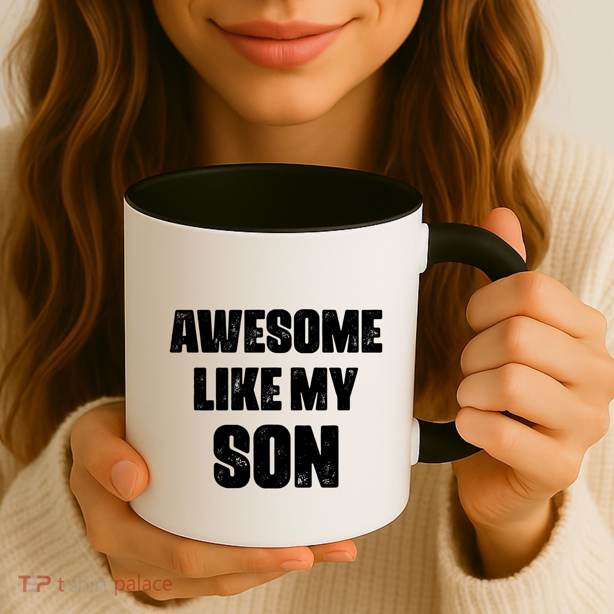 Awesome Like My Son Mother's Day Father's Day Boy Mom Dad Coffee Mug