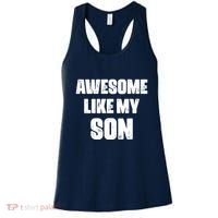 Awesome Like My Son Mother's Day Father's Day Boy Mom Dad Women's Tank Top thumb 0