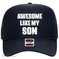 Awesome Like My Son Mother's Day Father's Day Boy Mom Dad Hat thumb 0