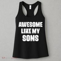 Awesome Like My Sons Mother's Day Father's Day Mom Of Boys Dad Women's Tank Top thumb 3