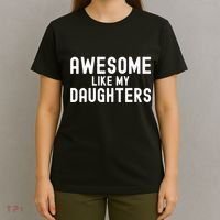 Awesome Like My Daughters | Fathers Day Dad And Daughter T-Shirt thumb 4