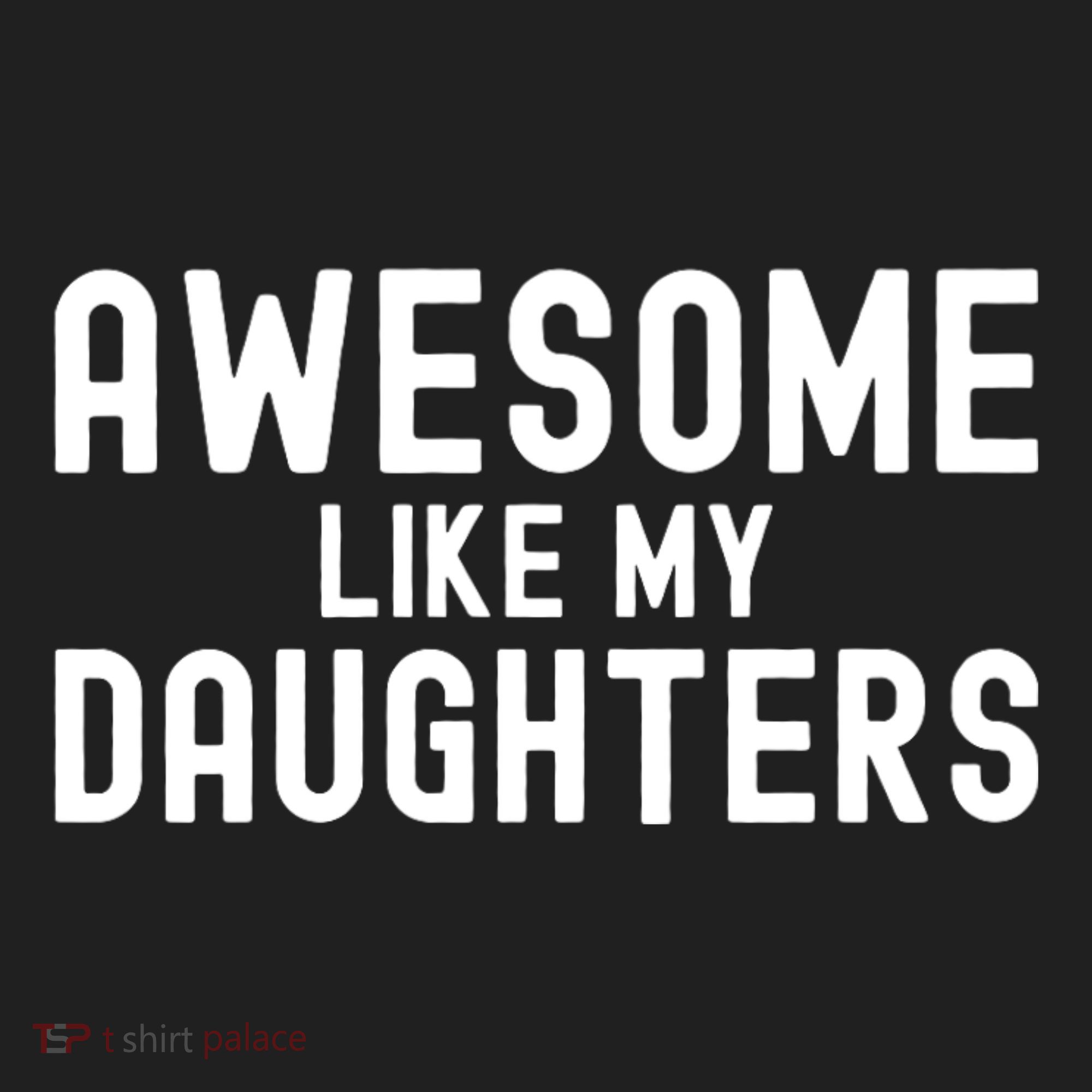 Awesome Like My Daughters | Fathers Day Dad And Daughter Beanie