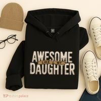 Awesome Like My Daughter Funny Fathers Day Gift Dad Hoodie thumb 4