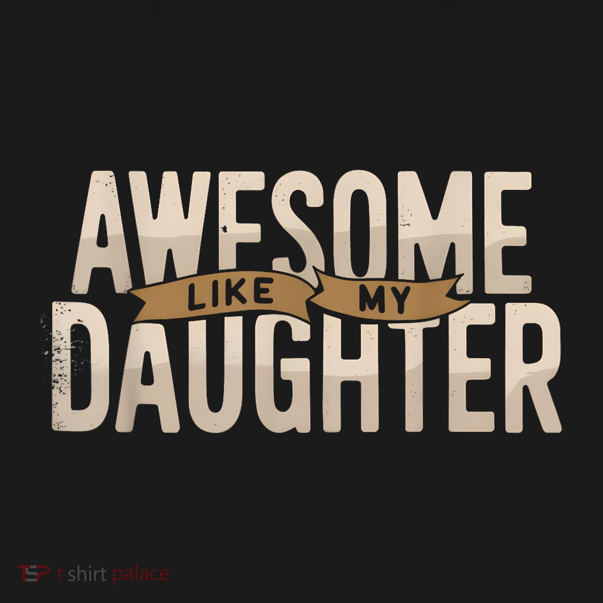 Awesome Like My Daughter Funny Fathers Day Gift Dad Women's Hoodie