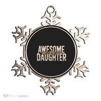 Awesome Like My Daughter Funny Fathers Day Gift Dad Ornament thumb 0