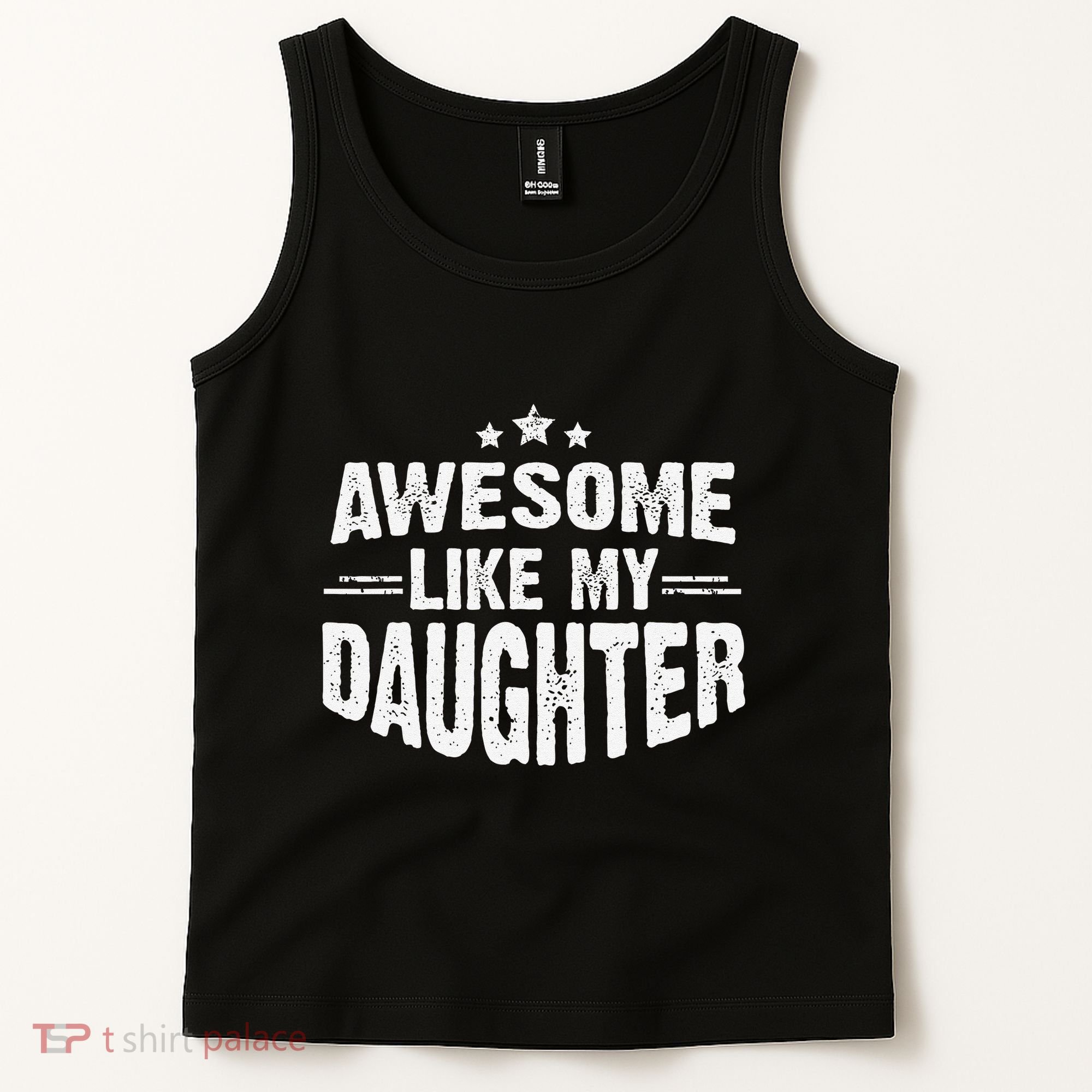 Awesome Like My Daughter Funny Mothers Fathers Day Mom Dad Tank Top