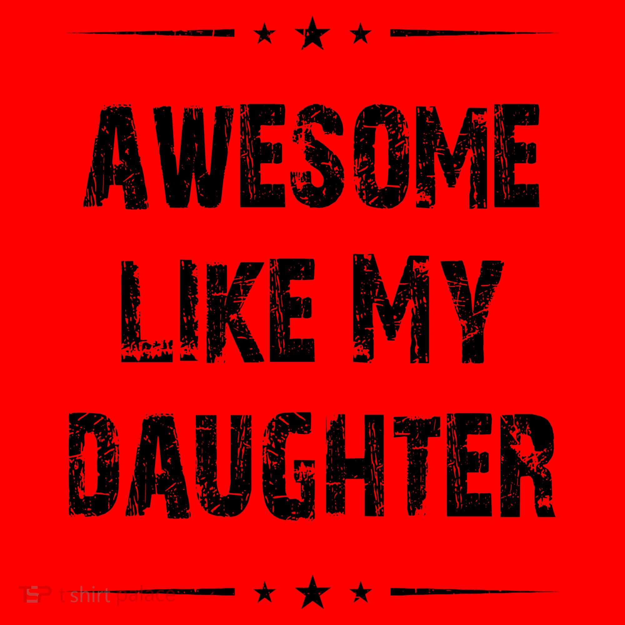 Awesome Like My Daughter Santa Hat