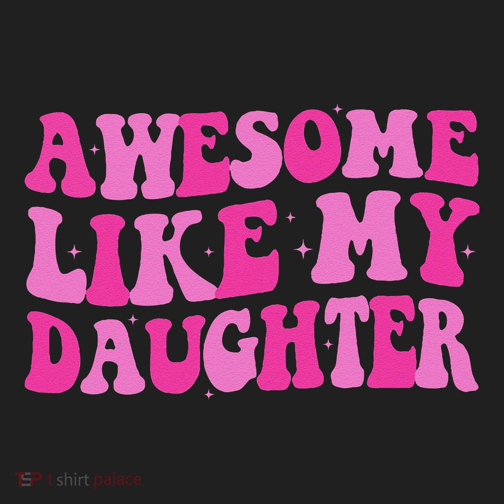 Awesome Like My Daughter Funny Mothers Fathers Day Mom Dad Beanie