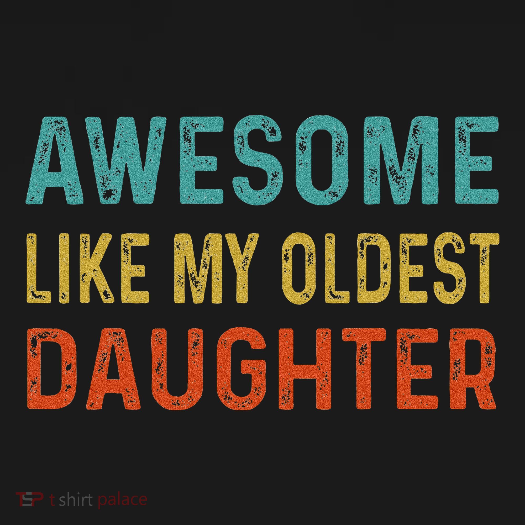Awesome Like My Oldest Daughter Funny Father Mom Dad Joke Ornament