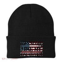 Awesome Like My Daughter Military Dad FatherS Day Beanie thumb 0