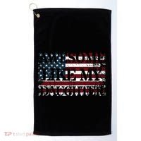 Awesome Like My Daughter Military Dad FatherS Day Golf Towel thumb 0