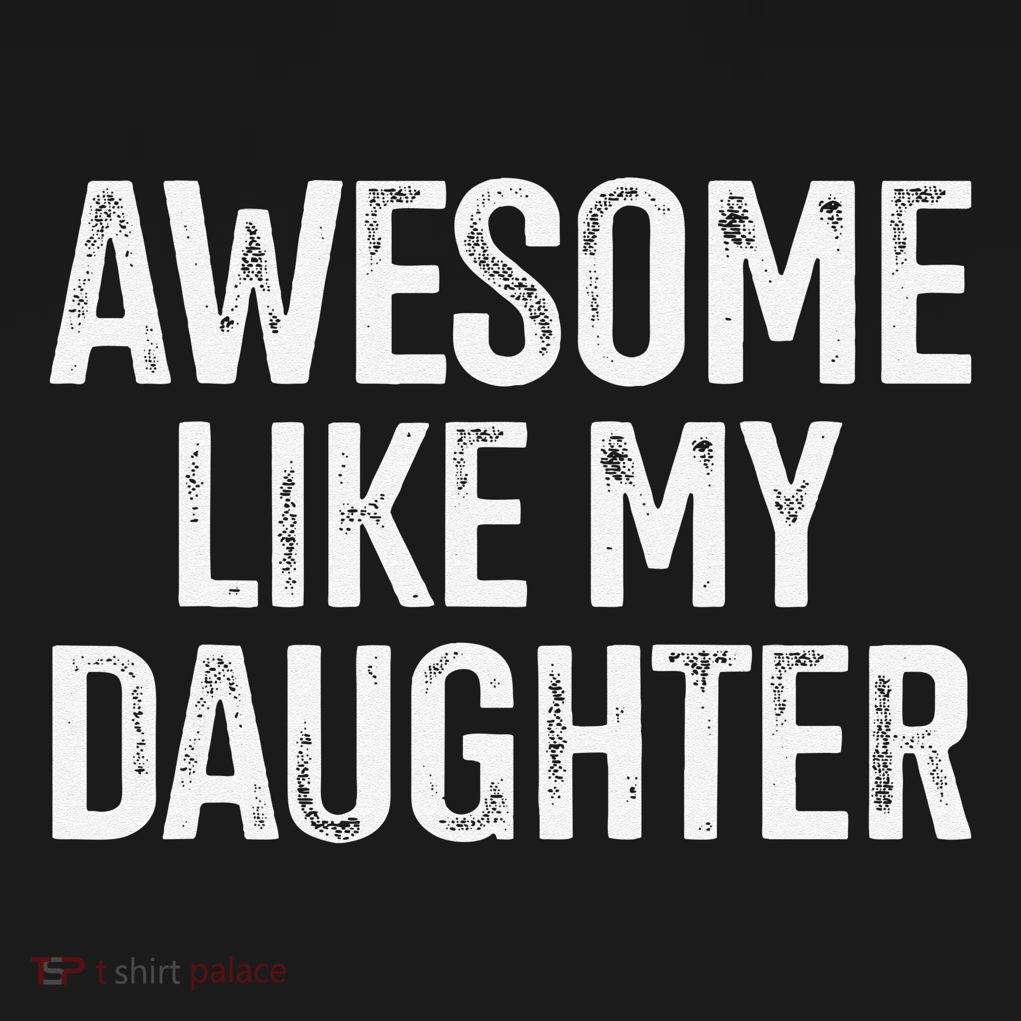 Awesome Like My Daughter For Funny Dad Fathers Day Birthday Coaster