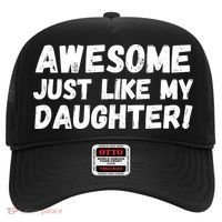 Awesome Like My Daughter Dad Life Father’s Day Dad Humor Cool Dad Proud Dad  Hat thumb 0