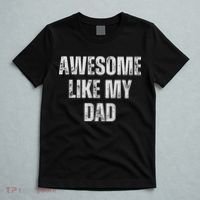 Awesome Like My Dad Daughter Dad And Son Matching T-Shirt thumb 5