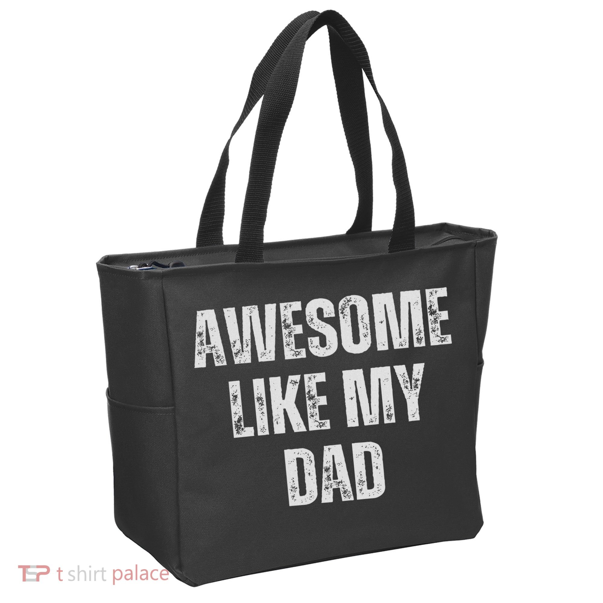 Awesome Like My Dad Daughter Dad And Son Matching Tote Bag