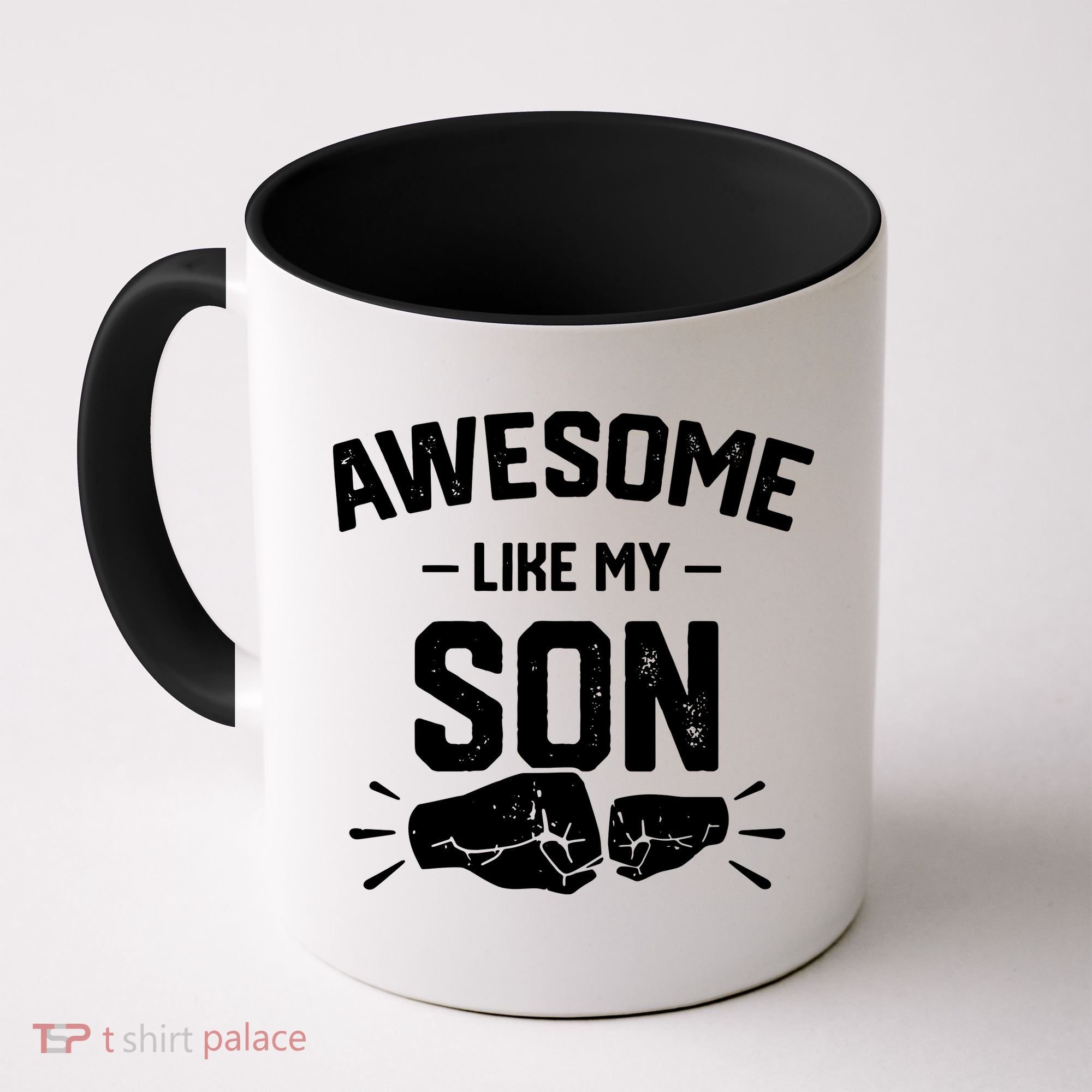 AWESOME LIKE MY SON Funny Father's Day Coffee Mug