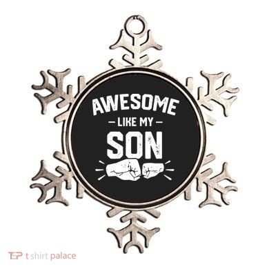 AWESOME LIKE MY SON Funny Father's Day Ornament