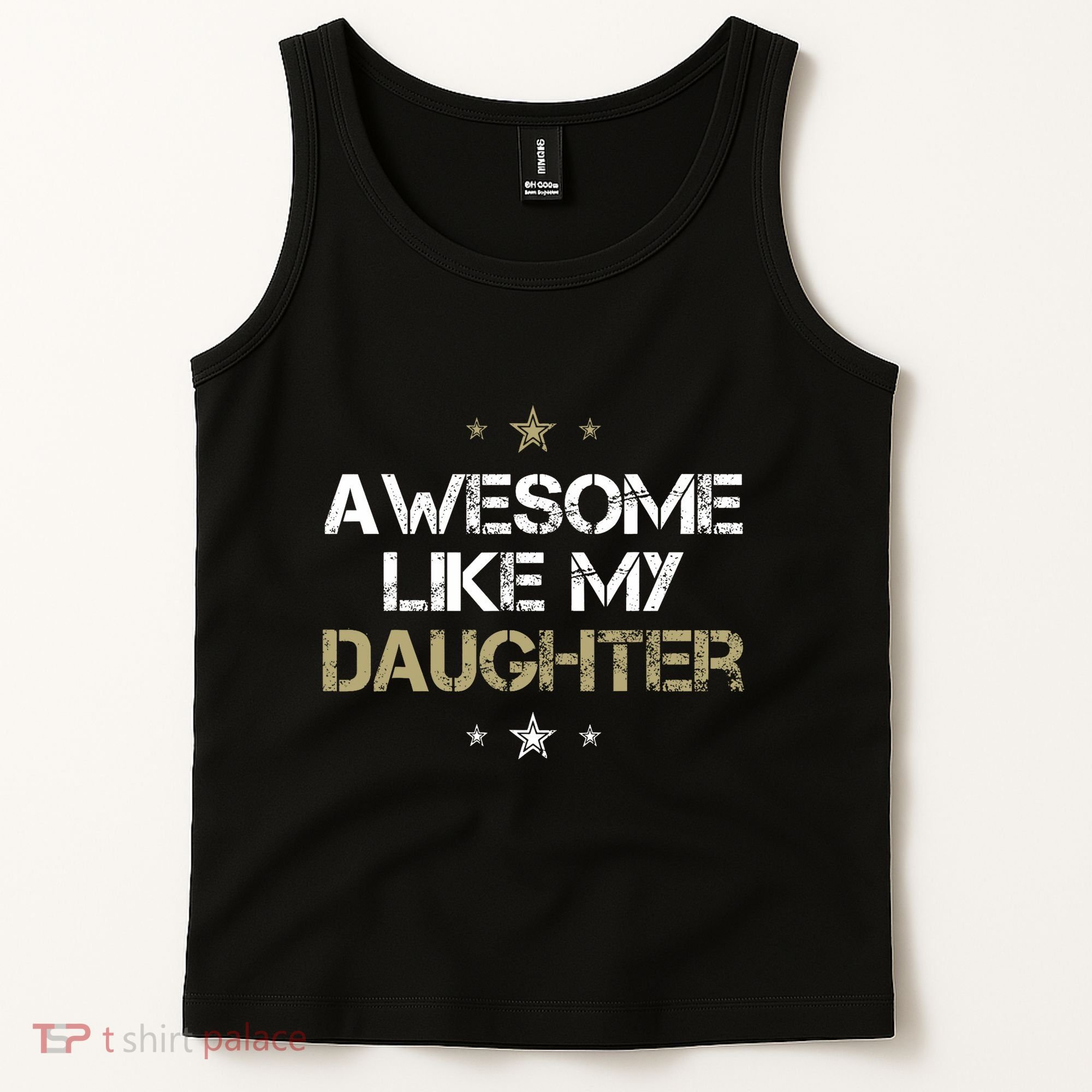 Awesome Like My Daughter Cool Gifts Mom Dad Fathers Day Tank Top