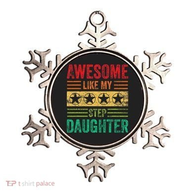 Awesome Like My Step Daughter Vintage Parents Father's Day Ornament