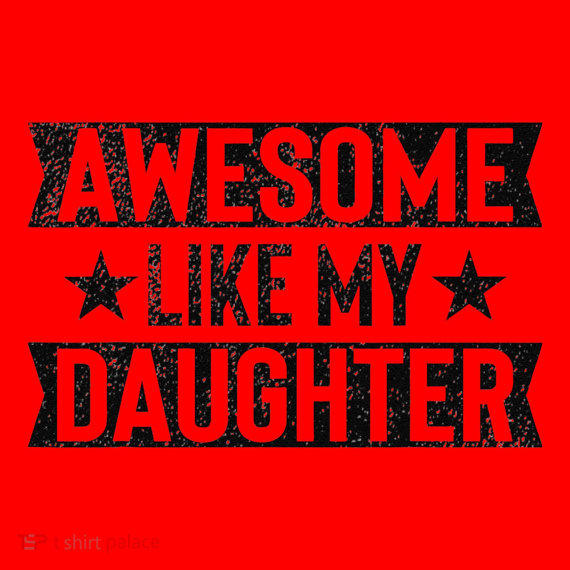Awesome Like My Daughter Gifts Man Funny Fathers Day Dad Santa Hat