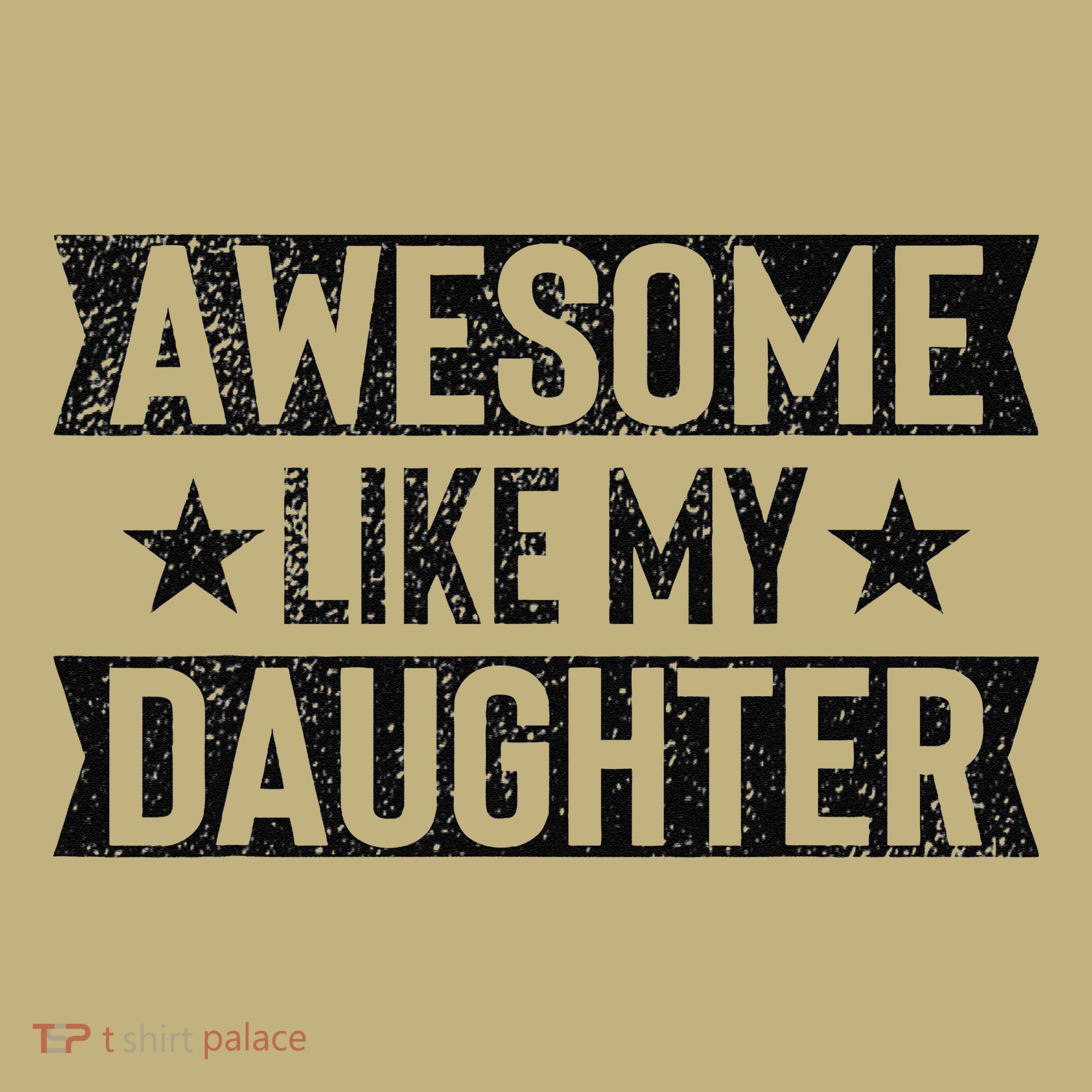 Awesome Like My Daughter Gifts Man Funny Fathers Day Dad Sweatshirt