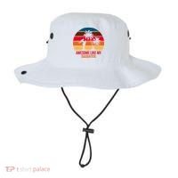 Awesome Like My Daughter Sunset Gift For Dad Bucket Hat thumb 0