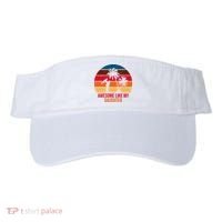 Awesome Like My Daughter Sunset Gift For Dad Visor thumb 0