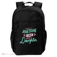 Awesome Like My Daughter Cute Mom Mothers Day Backpack thumb 0