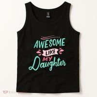Awesome Like My Daughter Cute Mom Mothers Day Tank Top thumb 2