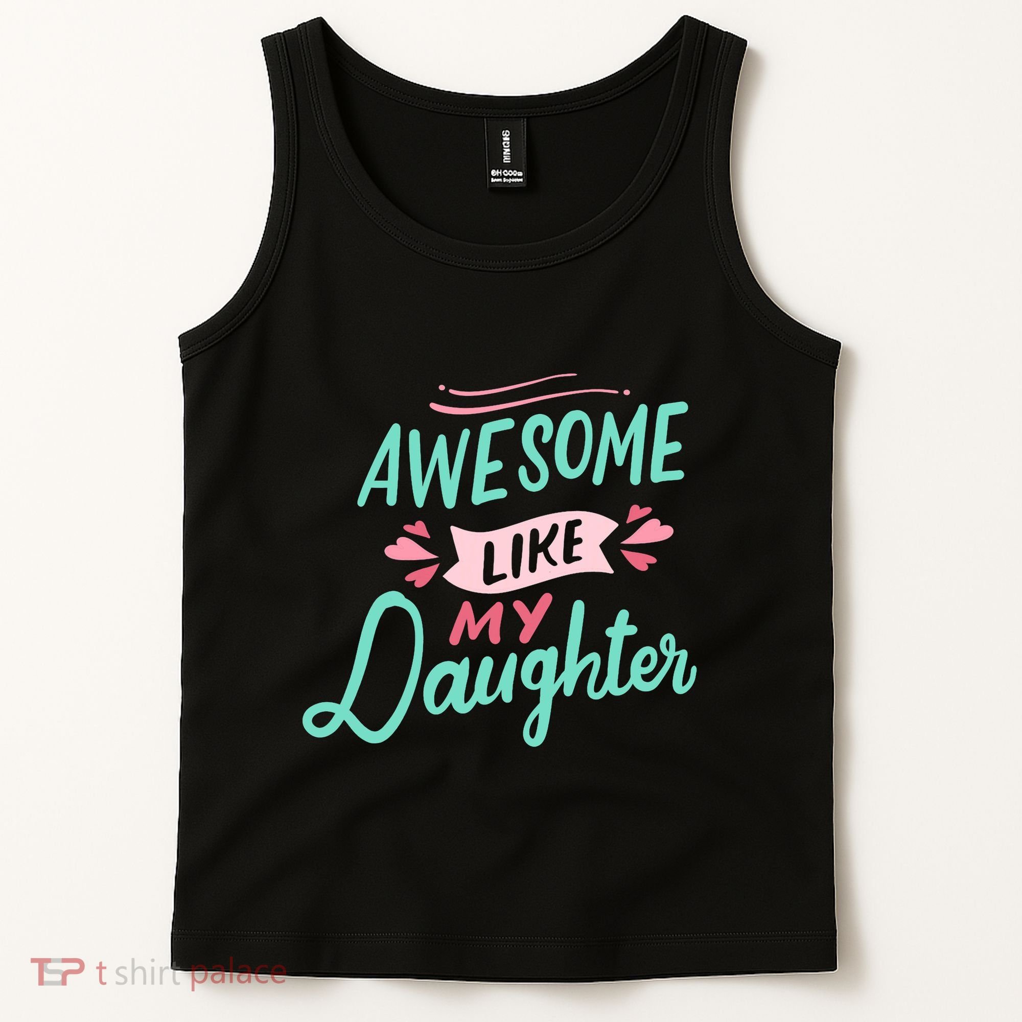 Awesome Like My Daughter Cute Mom Mothers Day Tank Top