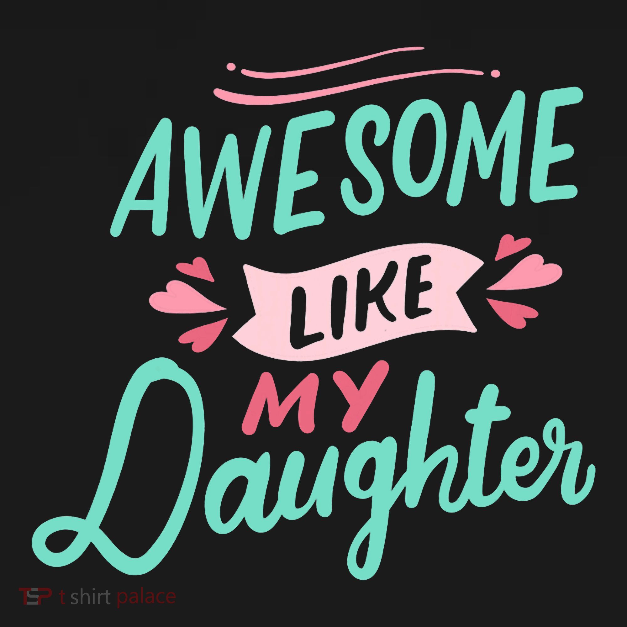 Awesome Like My Daughter Cute Mom Mothers Day Visor