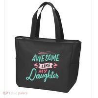 Awesome Like My Daughter Cute Mom Mothers Day Tote Bag thumb 3