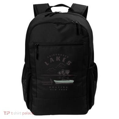 Adirondack Lakes Ny Boating Great Gift Backpack