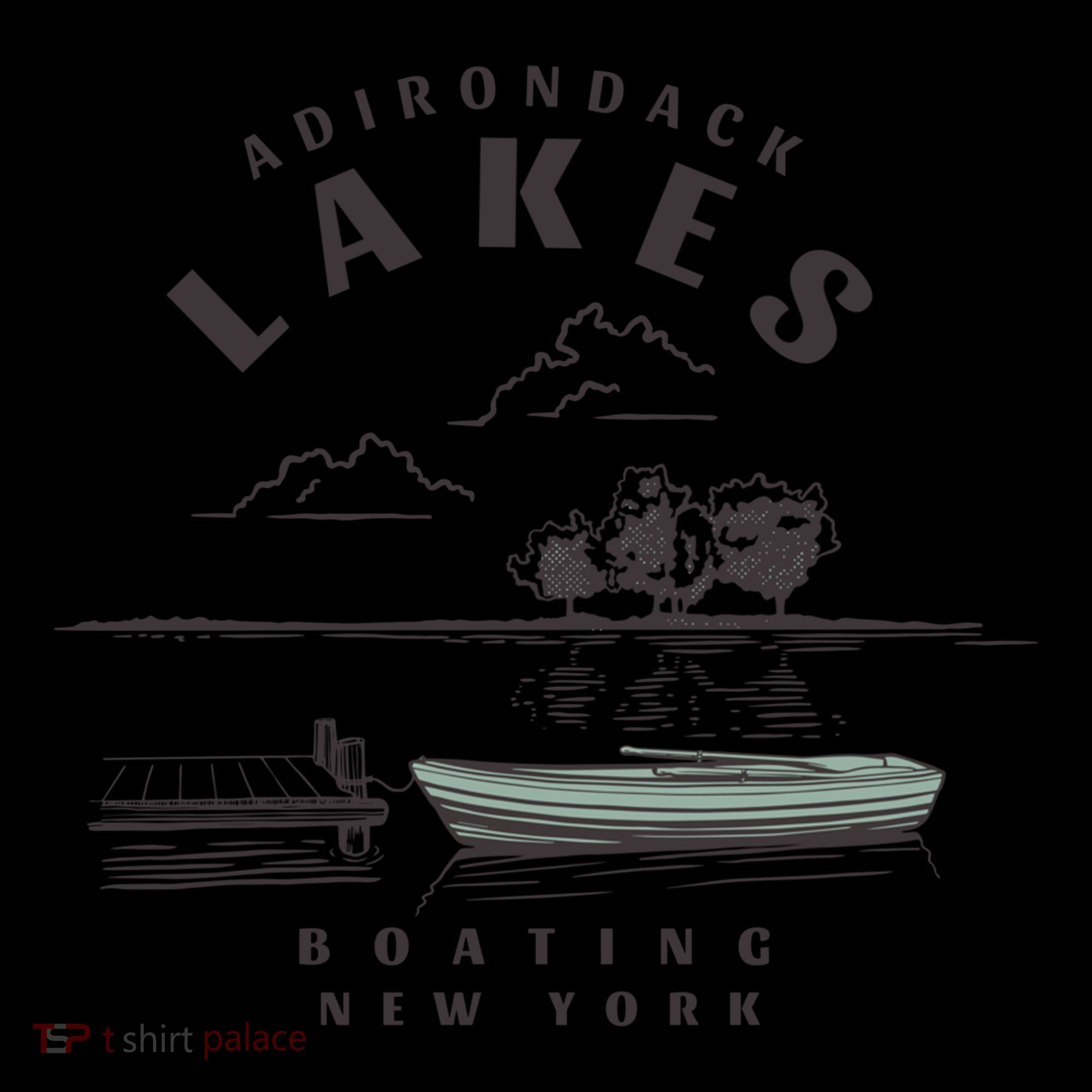 Adirondack Lakes Ny Boating Great Gift Coffee Mug