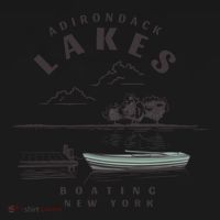 Adirondack Lakes Ny Boating Great Gift Women's Hoodie thumb 2